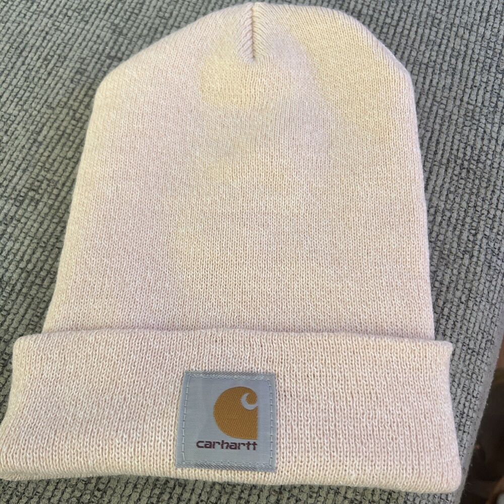 Carhartt One Size Fits All Toboggan/Hat Pink Cuffed beanie